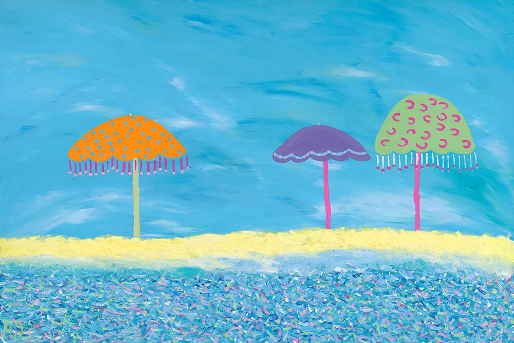 Beaches Are Golden art print by Helen Joynson for $57.95 CAD