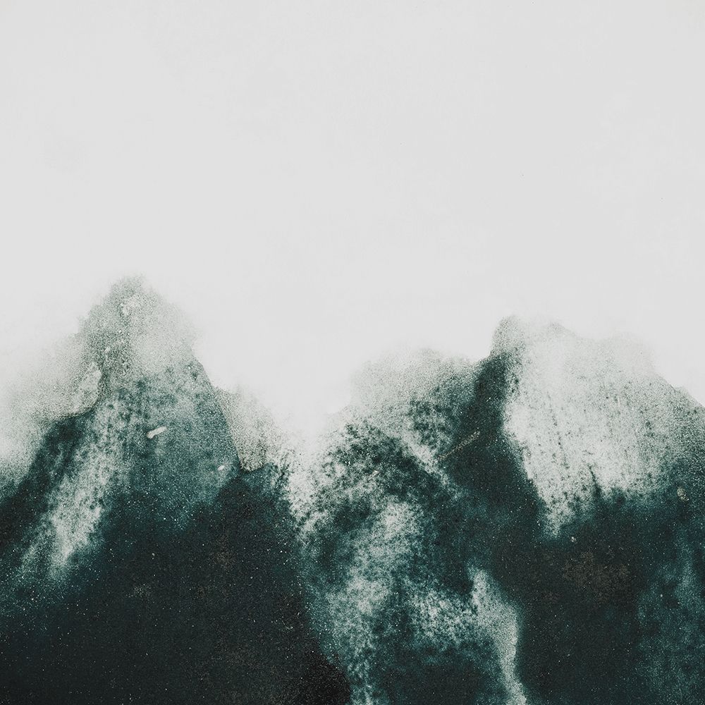 Atmospheric Mountains art print by Iris Lehnhardt for $57.95 CAD