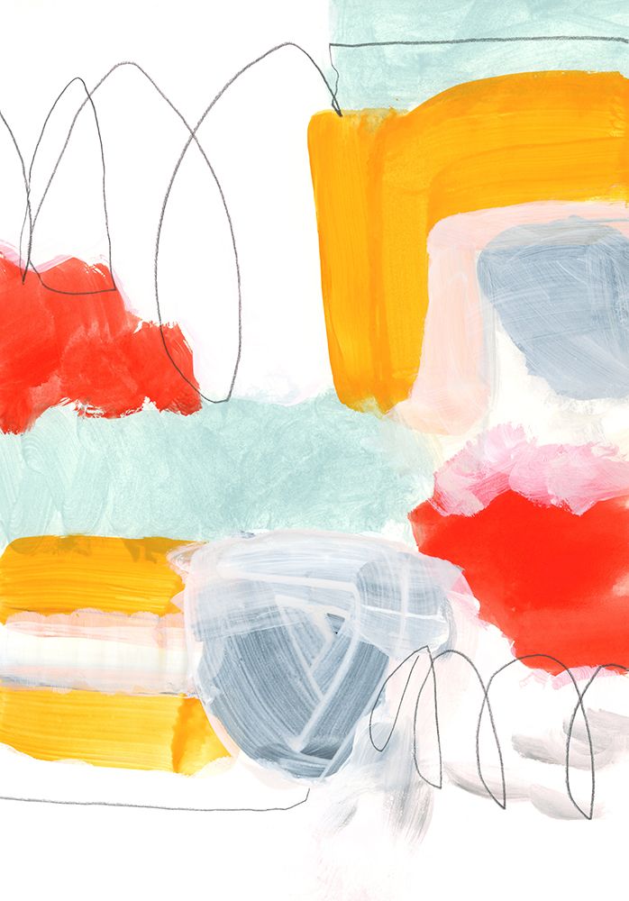 Abstract Painting Xvi art print by Iris Lehnhardt for $57.95 CAD