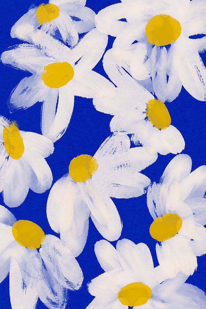 Floating Daisies art print by Treechild for $57.95 CAD