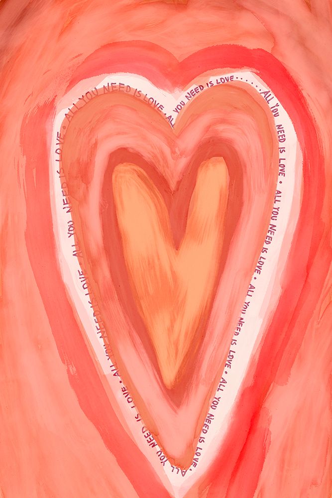 All You Need Is Love art print by Treechild for $57.95 CAD