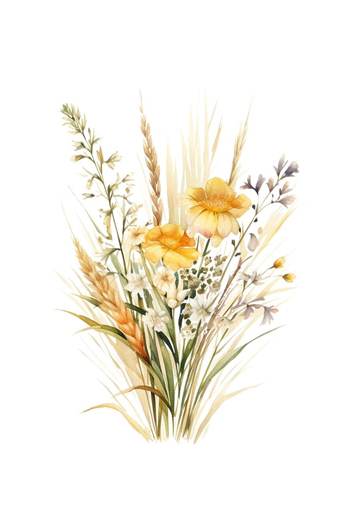 Wildflower beauty art print by Sally Ann Moss for $57.95 CAD
