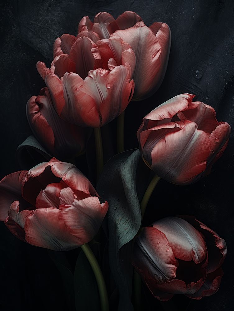 Red Tulips 5 art print by Bilge Paksoylu for $57.95 CAD
