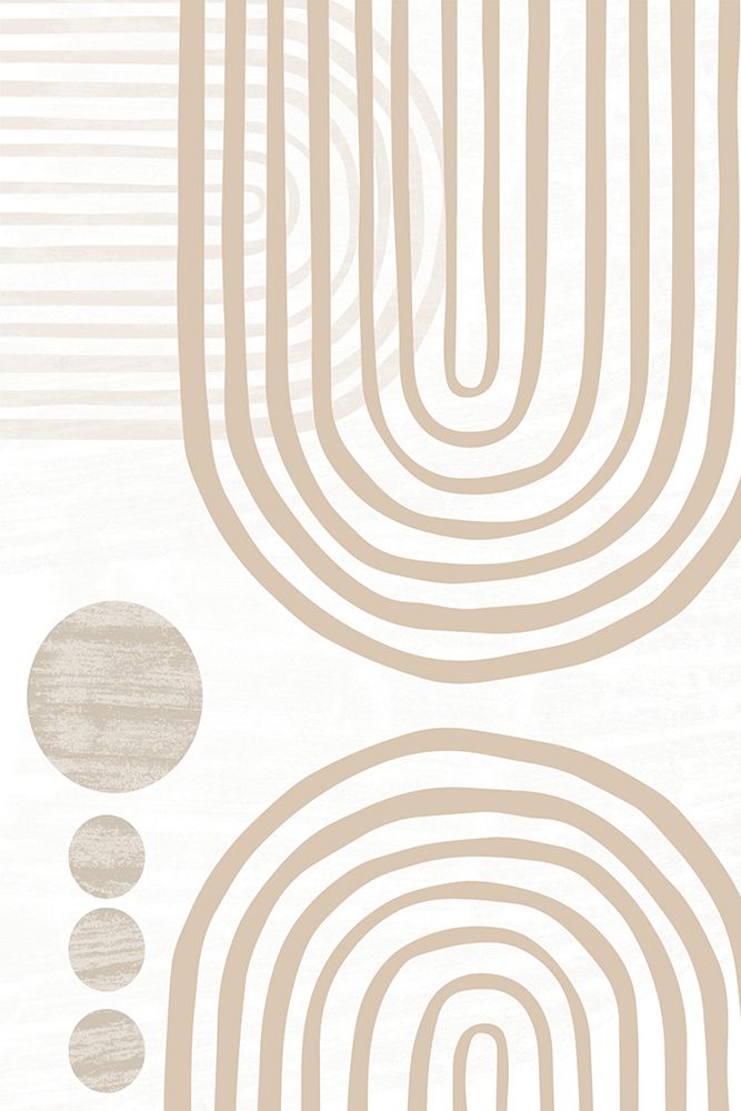 Boho in neutrals art print by Sally Ann Moss for $57.95 CAD