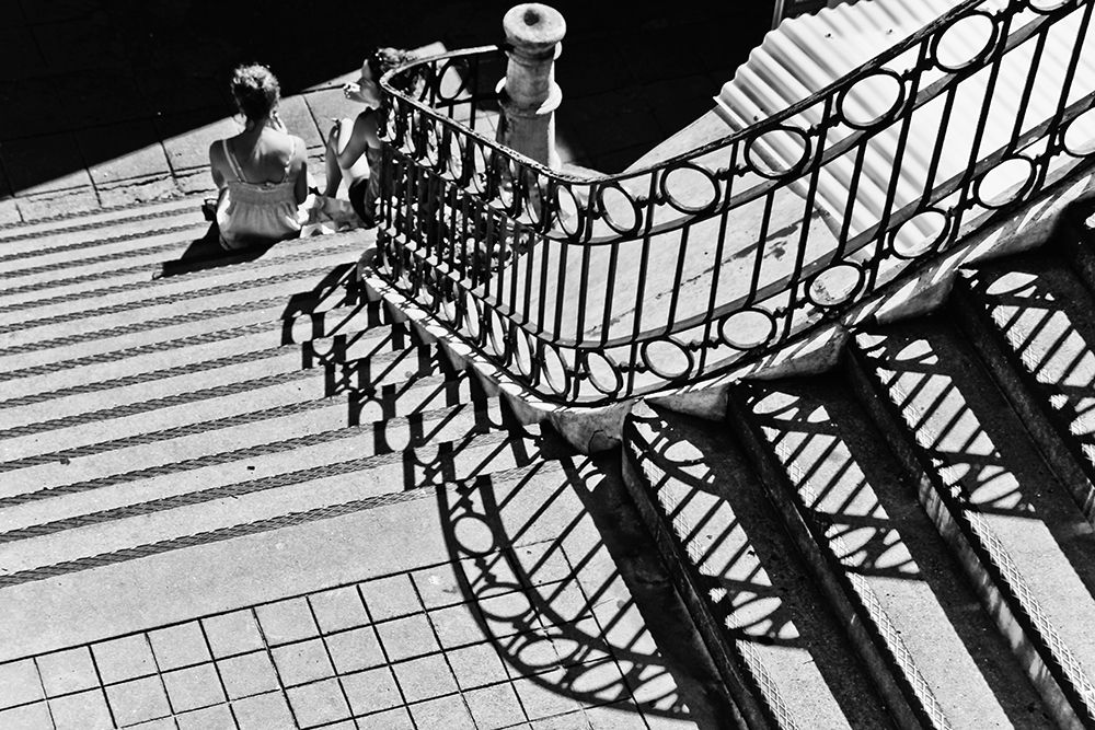 Confidential Stairs art print by Laura Mexia for $57.95 CAD