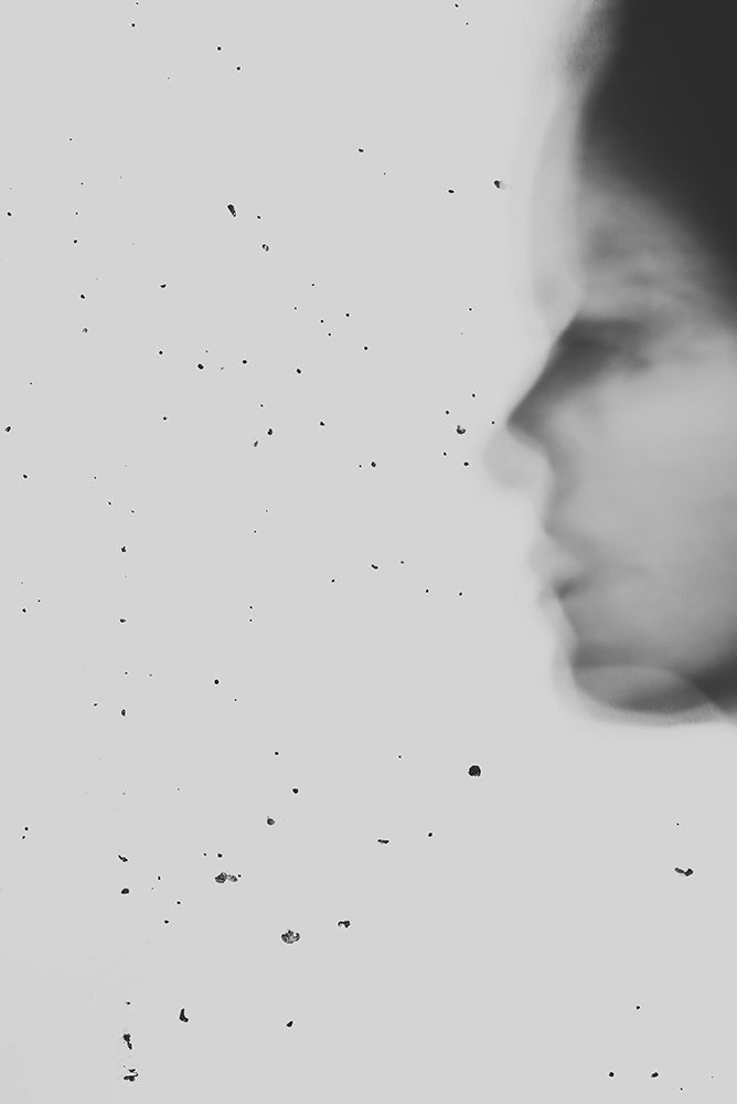 Selfportrait in black and white art print by Imaginative for $57.95 CAD