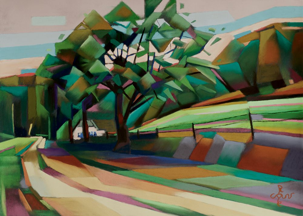 Berg en dal - 30-12-23 art print by Corne Akkers for $57.95 CAD