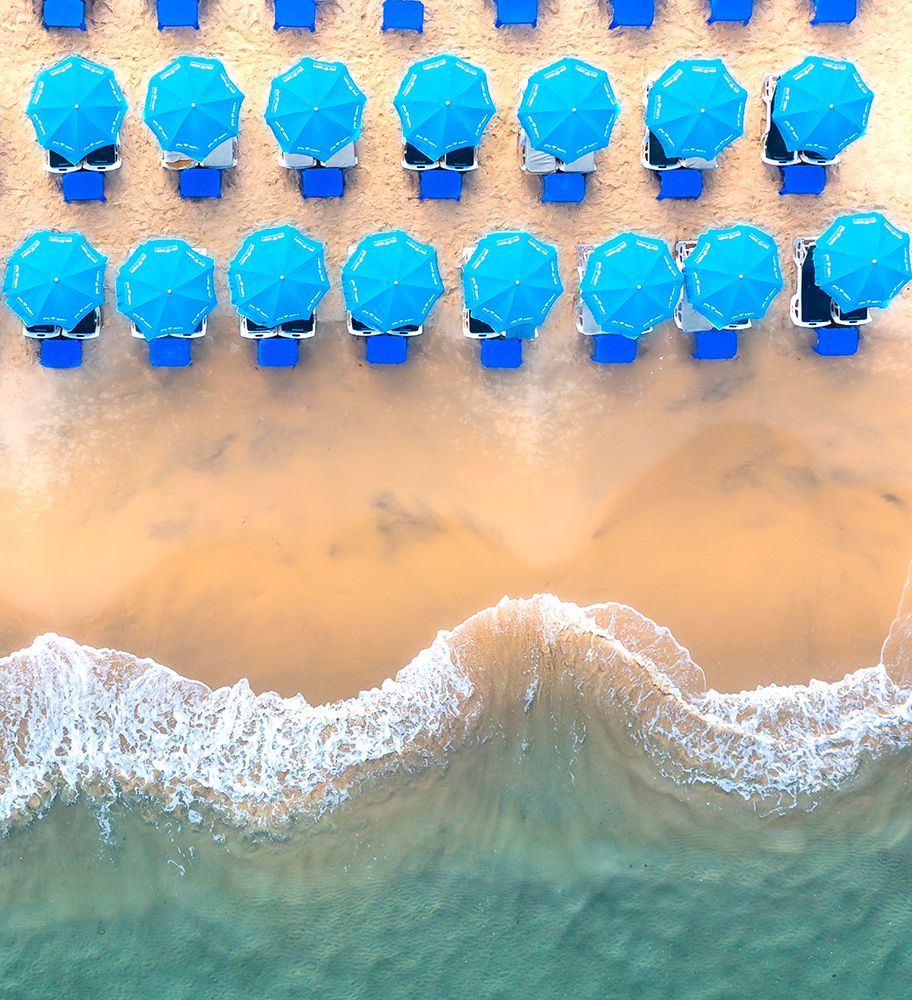 Beach day art print by Gilad Topaz for $57.95 CAD