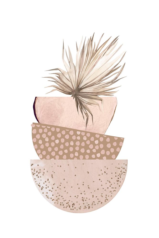 In pink boho art print by Sally Ann Moss for $57.95 CAD