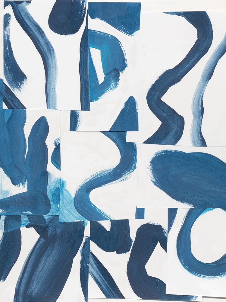 Indigo Summer Camp 1 art print by Bronwyn Baker for $57.95 CAD