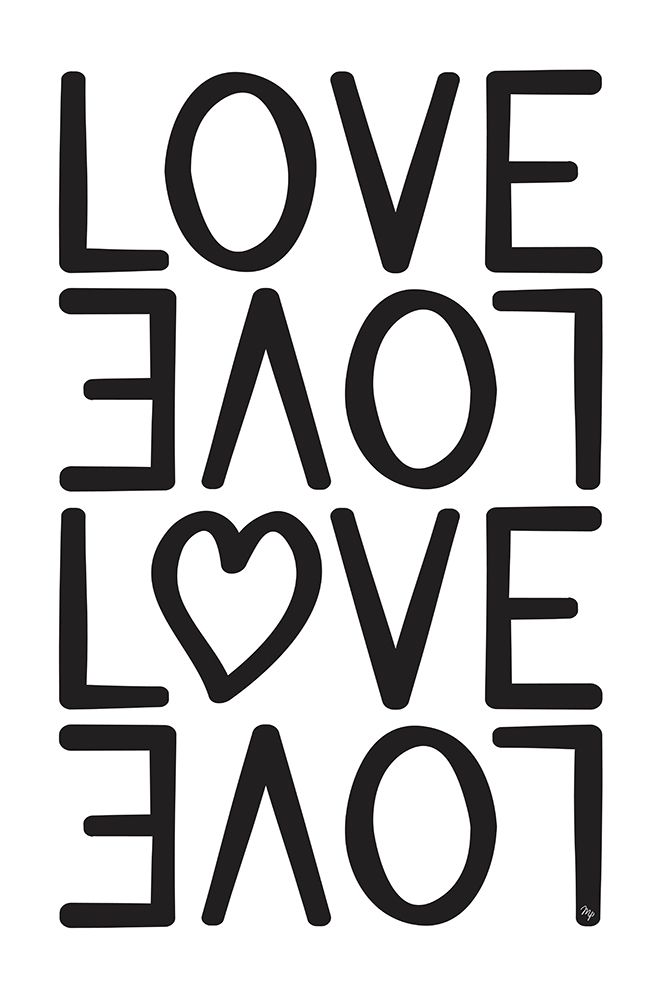 Love Love art print by Martina for $57.95 CAD