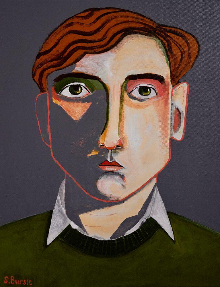 Albert Blending In art print by Sharyn Bursic for $57.95 CAD