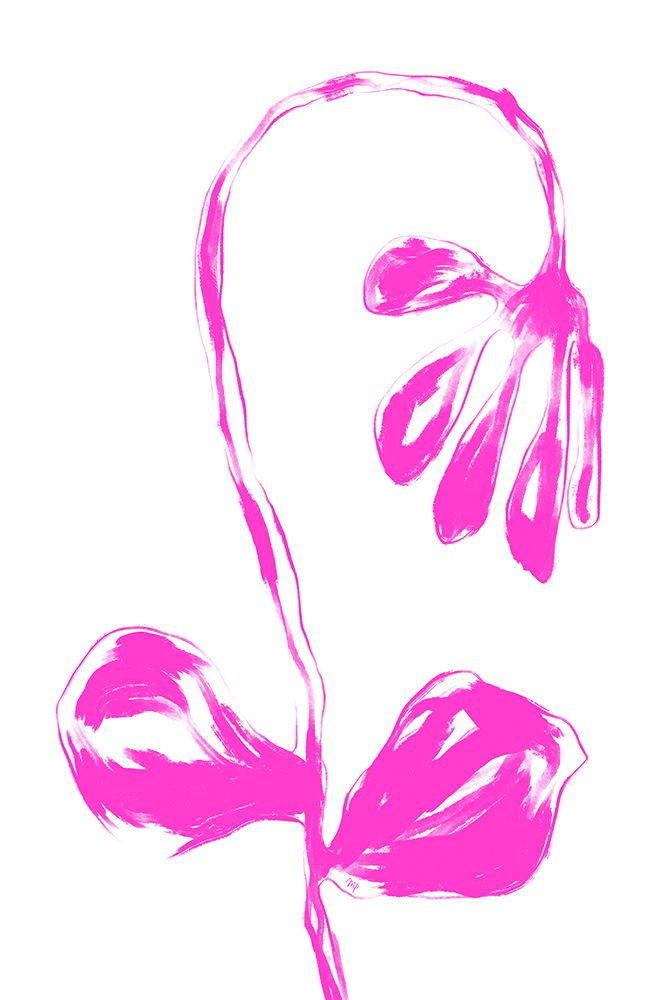 Pink Flower art print by Martina for $57.95 CAD