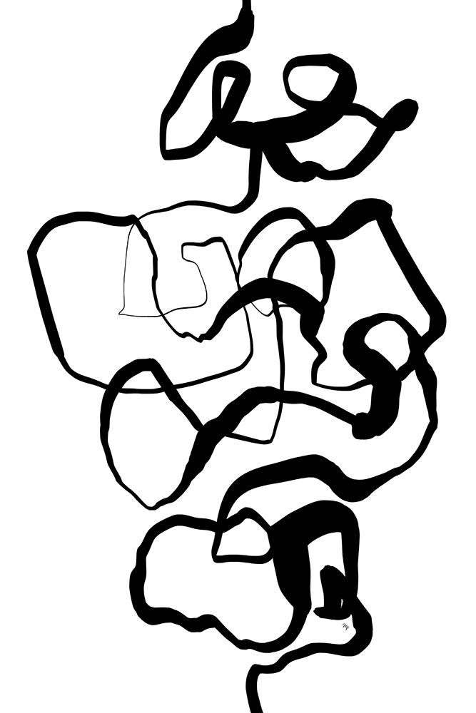 Maze art print by Martina for $57.95 CAD