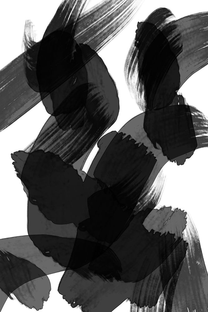Black Paint art print by Martina for $57.95 CAD