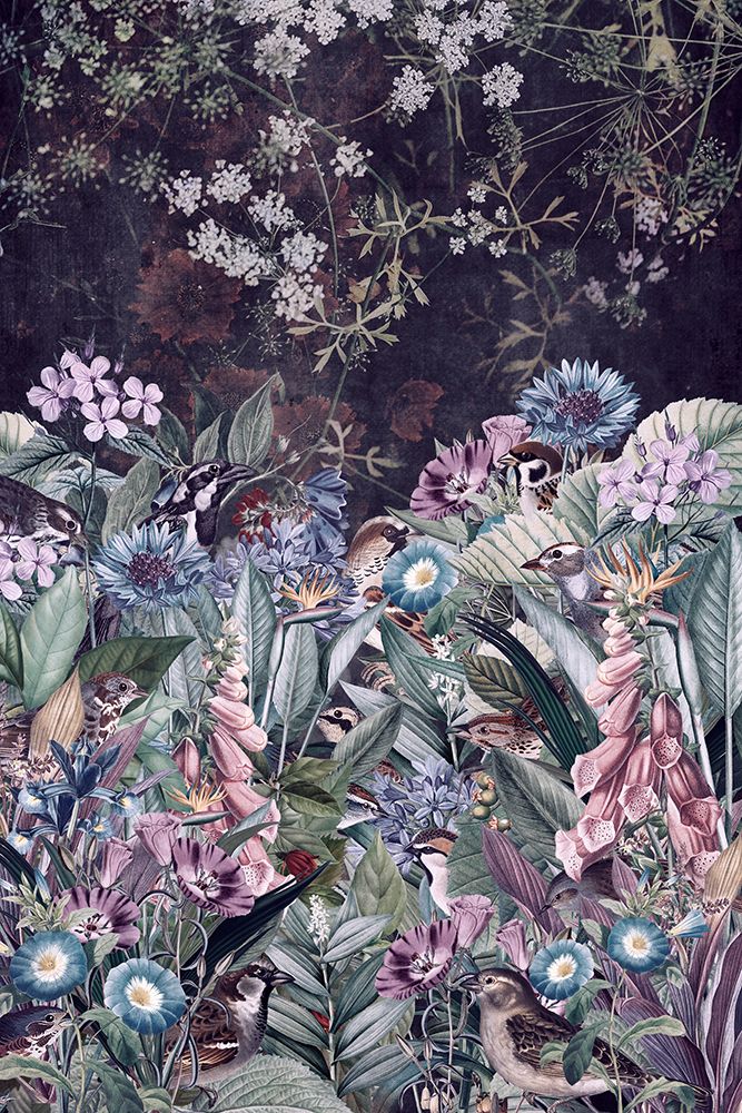 Quarrel of Sparrows (Collective Nouns) art print by Simon Goggin for $57.95 CAD