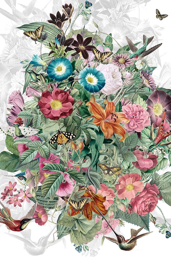Wild About the Flowers 1 art print by Simon Goggin for $57.95 CAD