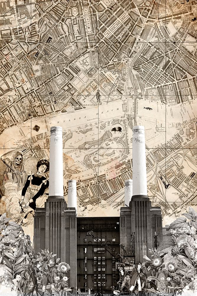 London Battersea (City Breaks) art print by Simon Goggin for $57.95 CAD