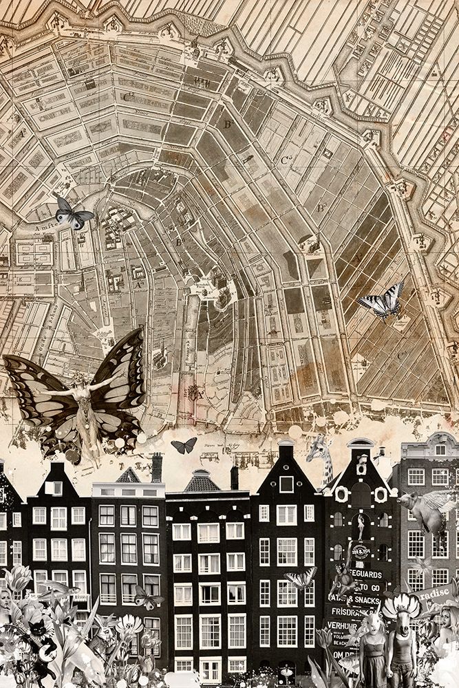 Amsterdam (City Breaks) art print by Simon Goggin for $57.95 CAD