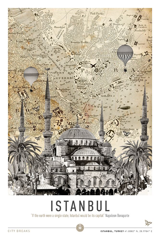 Istanbul (City Breaks) art print by Simon Goggin for $57.95 CAD