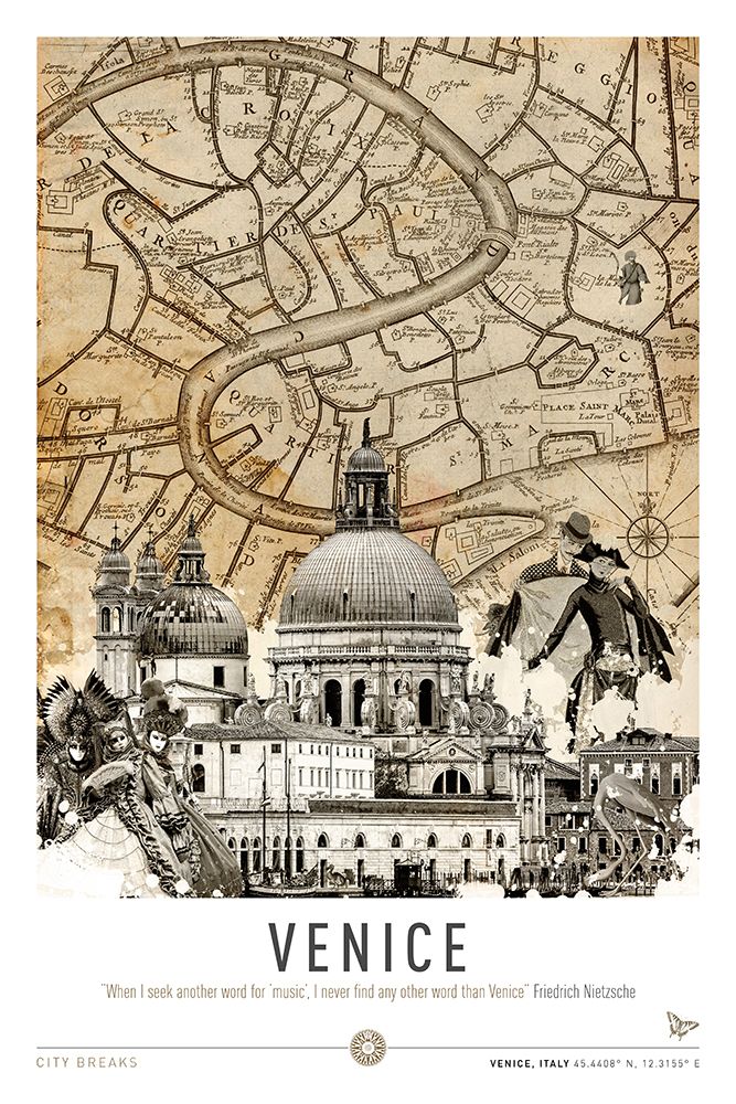 Venice (City Breaks) art print by Simon Goggin for $57.95 CAD
