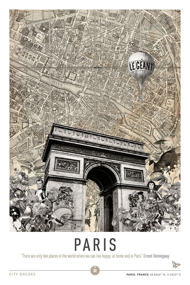 Paris (City Breaks) art print by Simon Goggin for $57.95 CAD