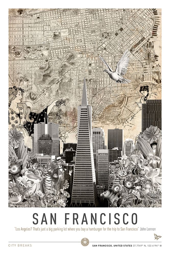 San Francisco (City Breaks) art print by Simon Goggin for $57.95 CAD