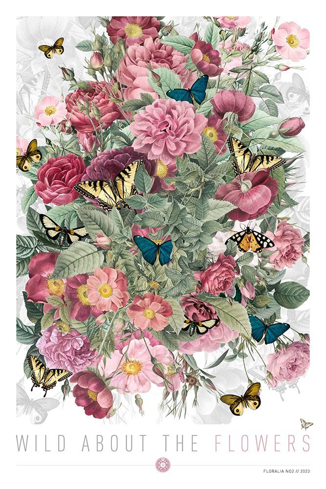 Wild About the Flowers 2 art print by Simon Goggin for $57.95 CAD