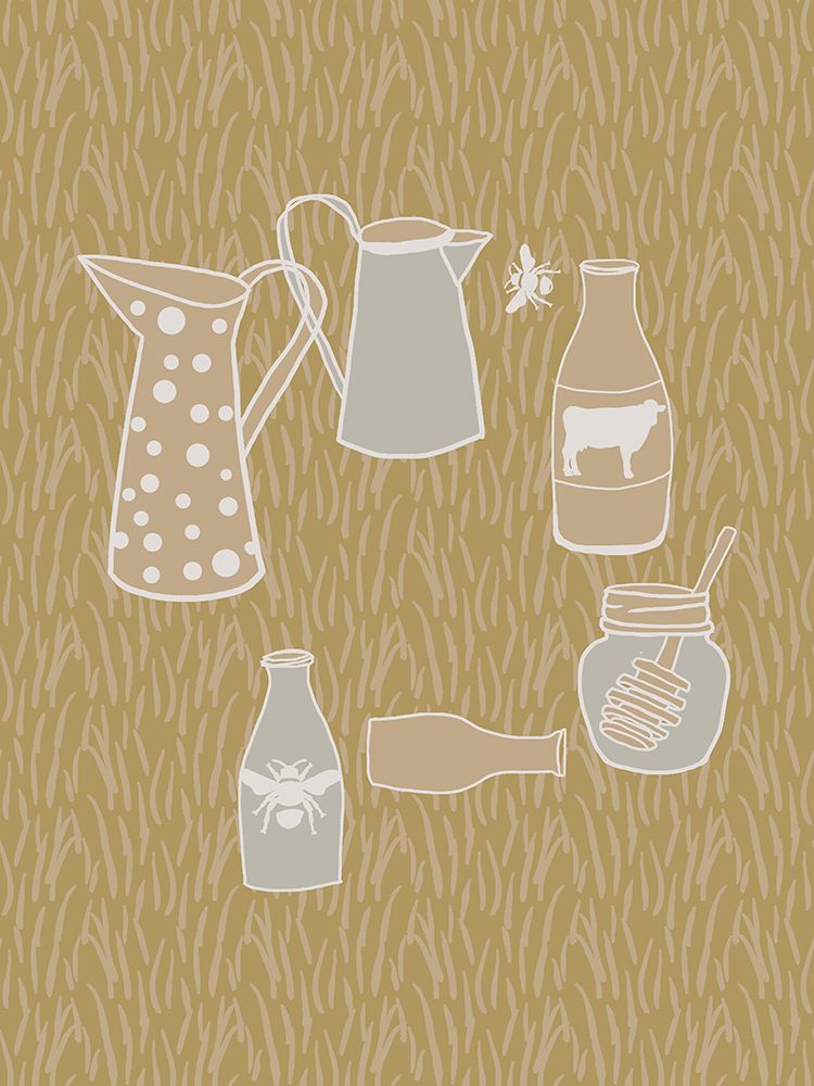 Spring Picnic art print by Gemma Bardot for $57.95 CAD