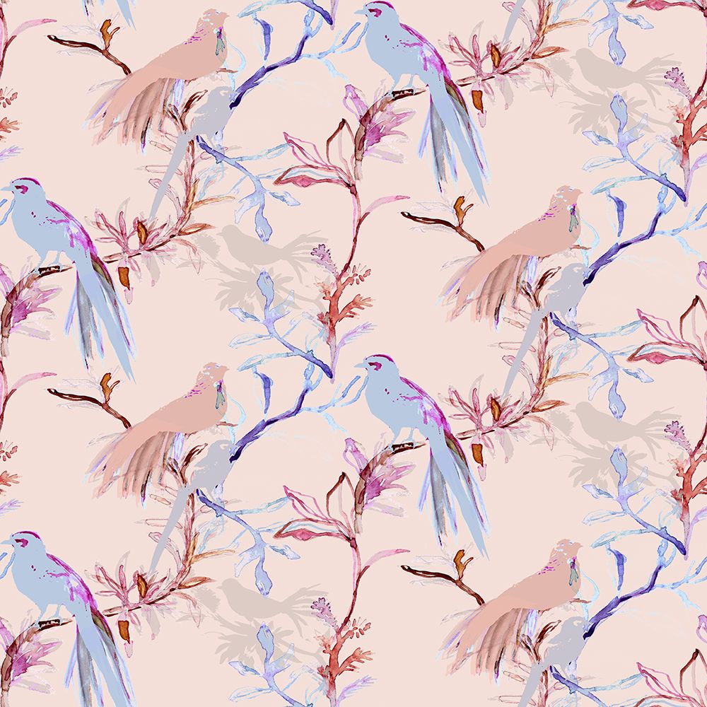 Birds of Paradise Pattern art print by Gemma Bardot for $57.95 CAD