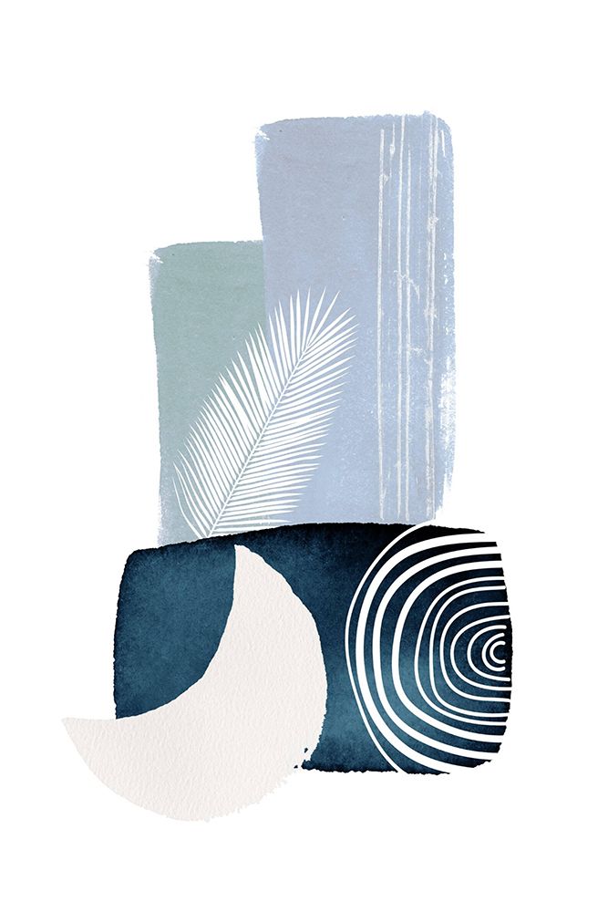 The Blues 1 art print by Sally Ann Moss for $57.95 CAD