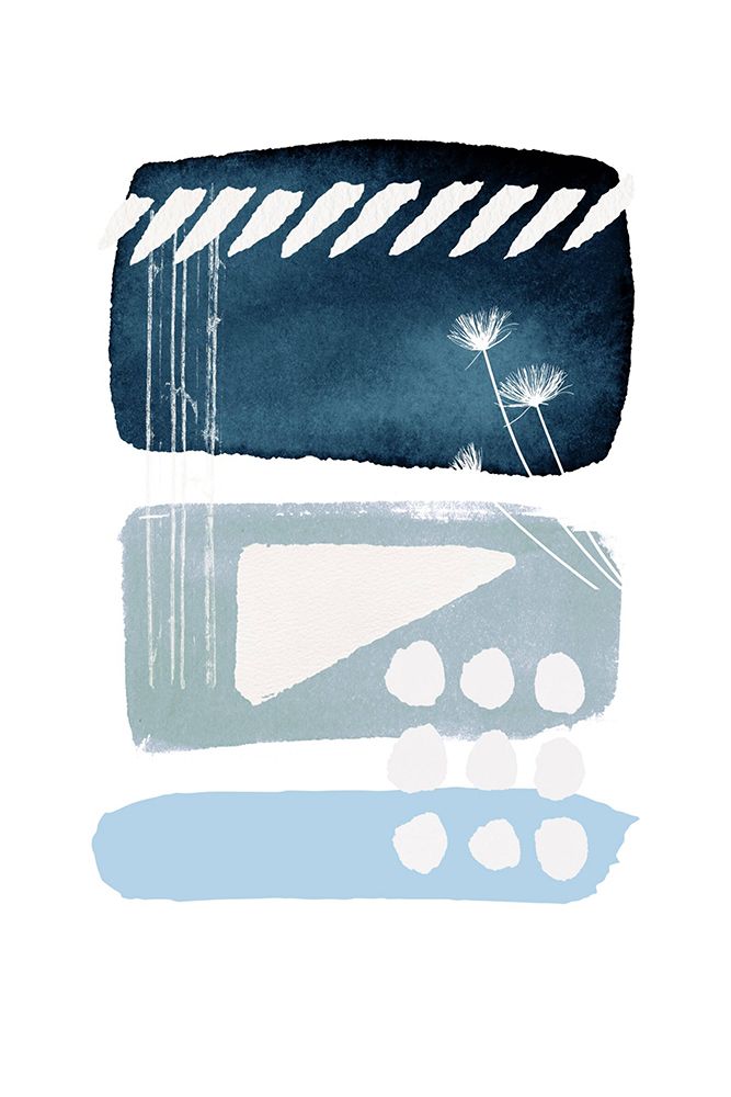 The Blues 2 art print by Sally Ann Moss for $57.95 CAD