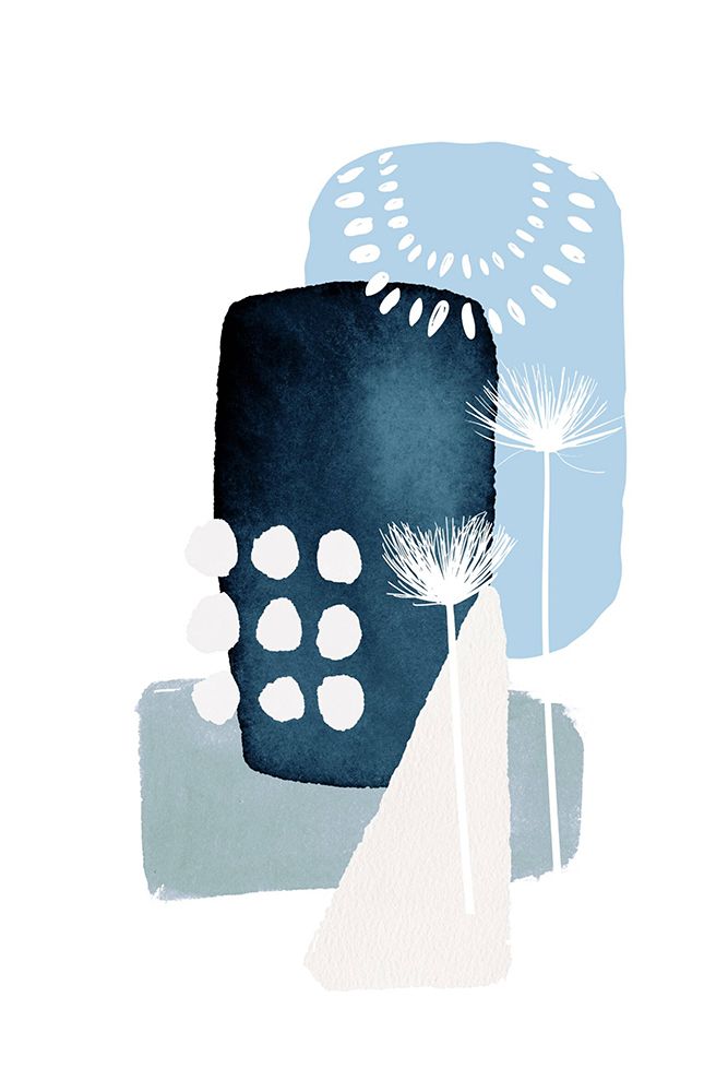 The Blues 3 art print by Sally Ann Moss for $57.95 CAD