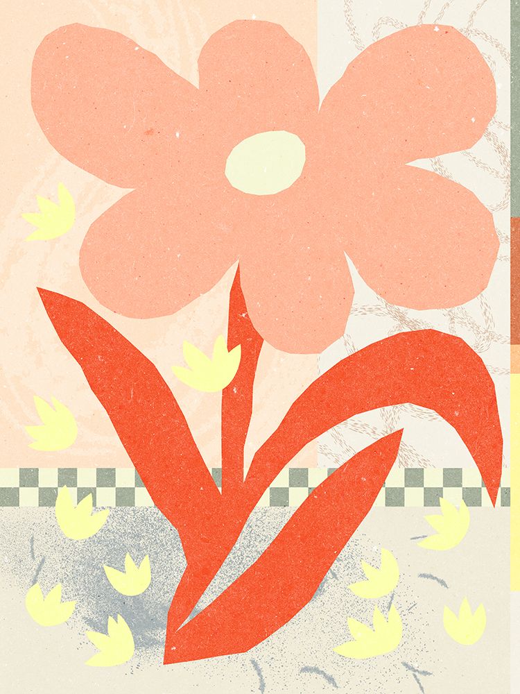 Flowers Composition 1 art print by Nktn for $57.95 CAD