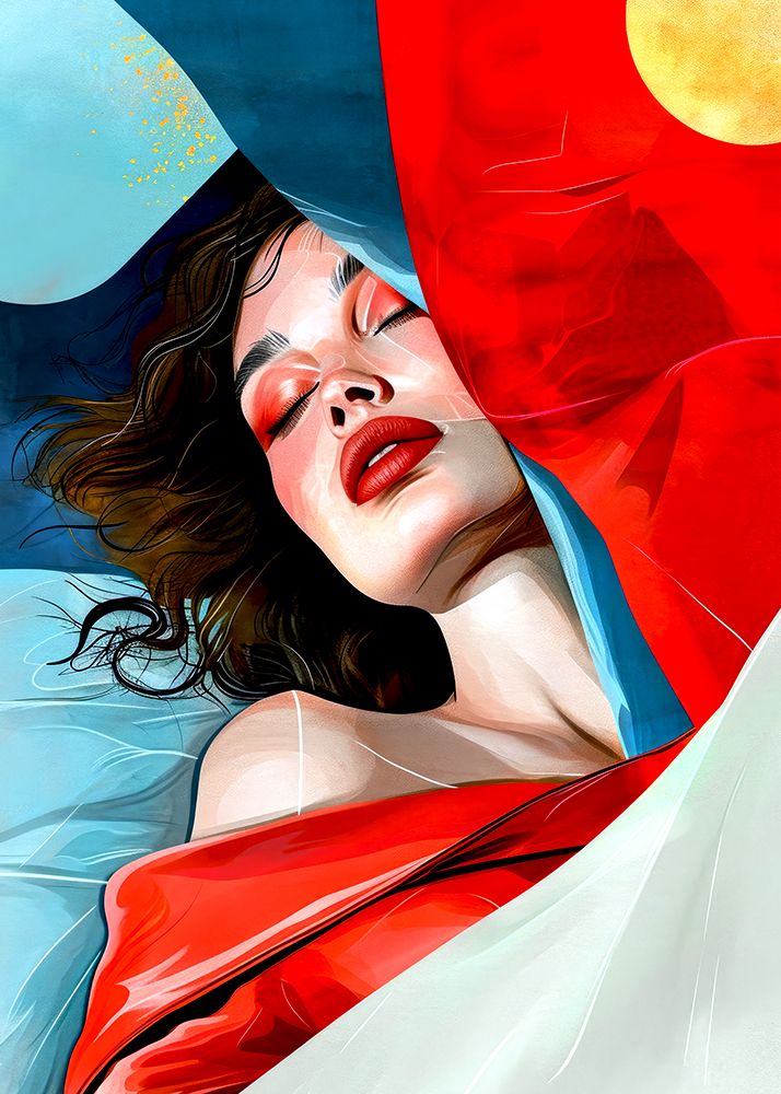 Woman Life   Night Secrets art print by Justyna Jaszke for $57.95 CAD