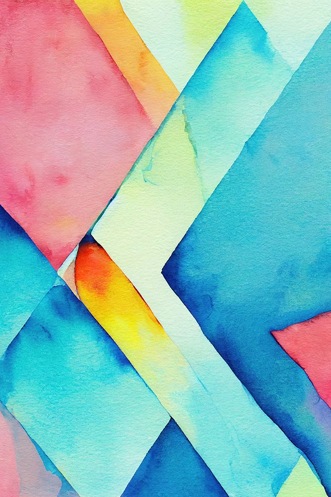 Nature Inspired Abstract Watercolor  (Day 37) art print by Mauro for $57.95 CAD