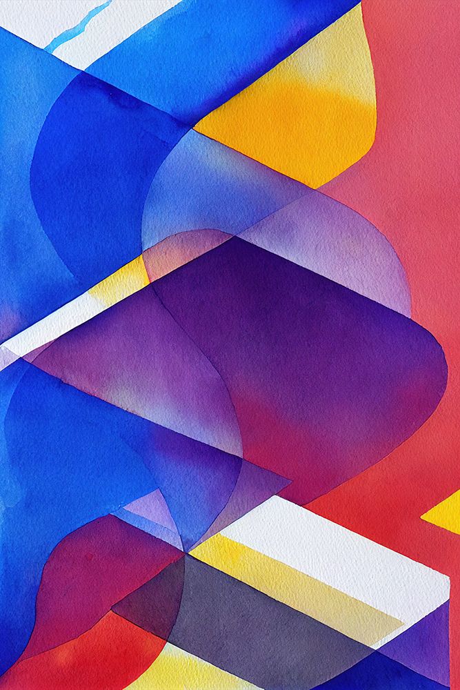Nature Inspired Abstract Watercolor  (Day 32) art print by Mauro for $57.95 CAD