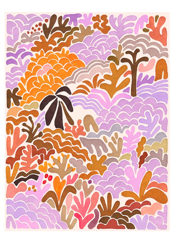 Exuberantfoliage5 Meszelyilka art print by Ilka Meszely for $57.95 CAD