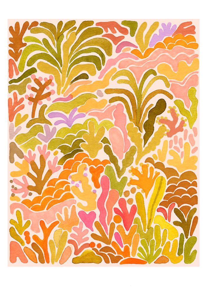 Exuberantfoliage Meszelyilka art print by Ilka Meszely for $57.95 CAD