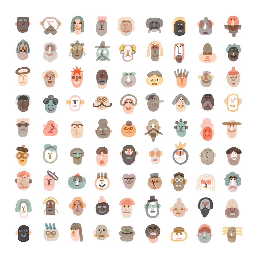 Modern Meszelyilka art print by Ilka Meszely for $57.95 CAD