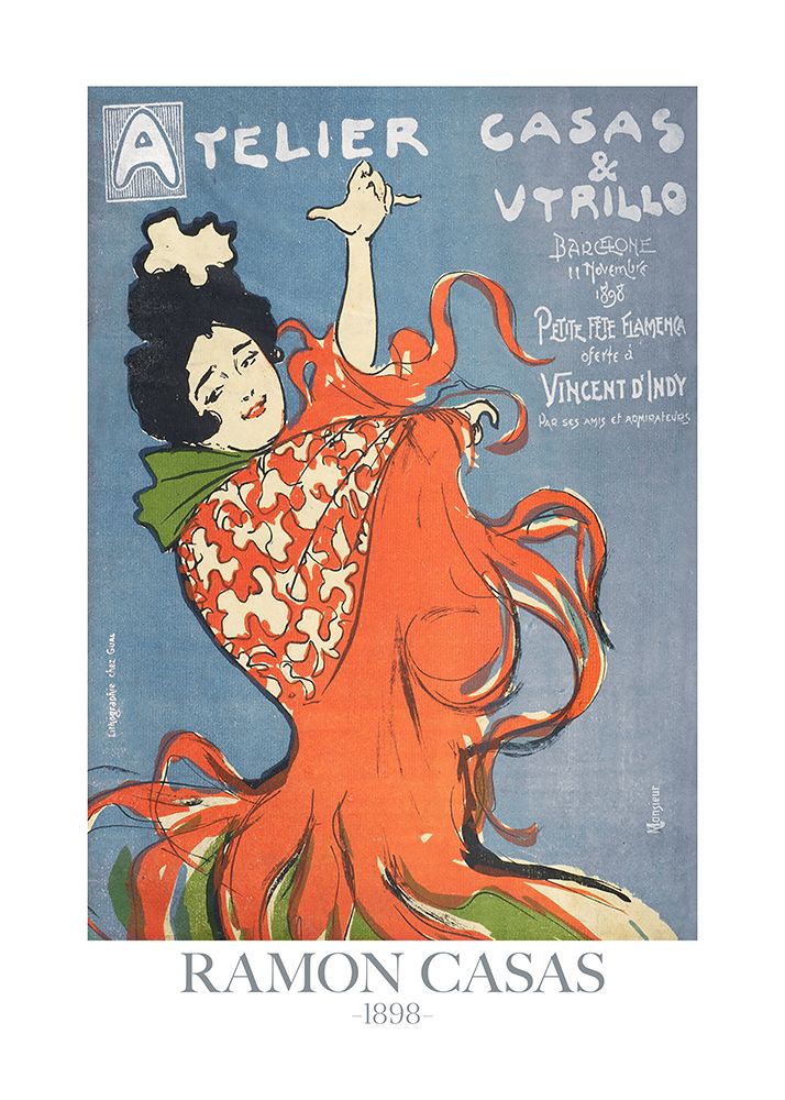 Petite Faate. Barcelona 1898 art print by Pictufy for $57.95 CAD