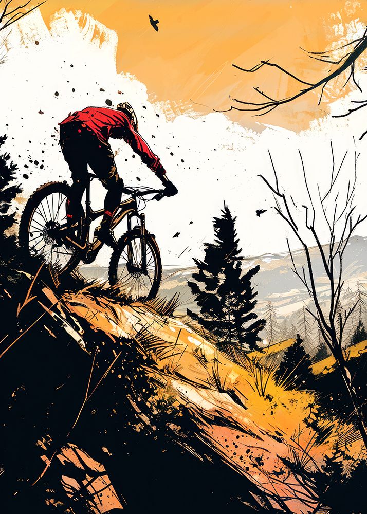Sport Cycler 10 art print by Justyna Jaszke for $57.95 CAD