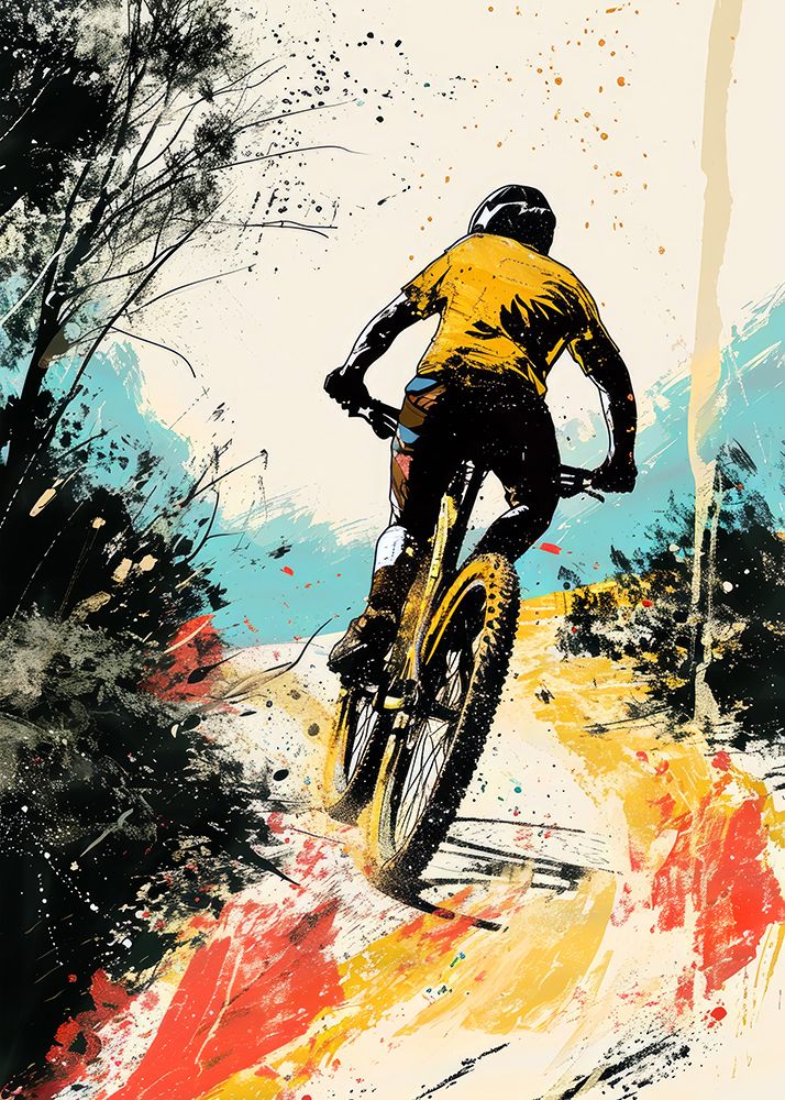 Sport Cycler 12 art print by Justyna Jaszke for $57.95 CAD