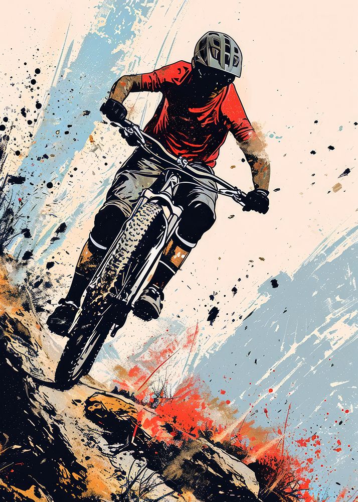 Sport Cycler 13 art print by Justyna Jaszke for $57.95 CAD