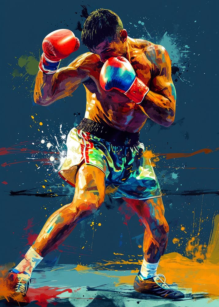 Sport Boxer 1 art print by Justyna Jaszke for $57.95 CAD
