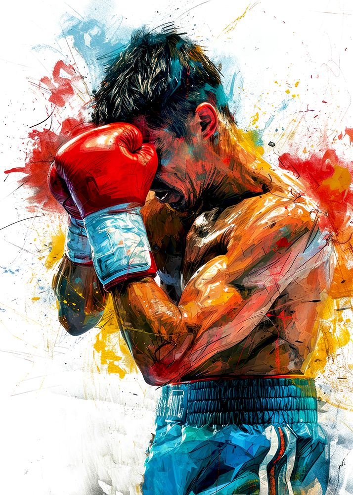 Sport Boxer 3 art print by Justyna Jaszke for $57.95 CAD