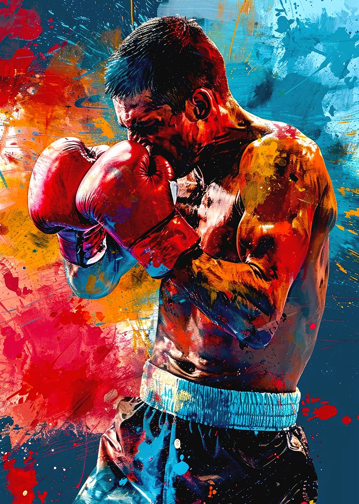 Sport Boxer 4 art print by Justyna Jaszke for $57.95 CAD