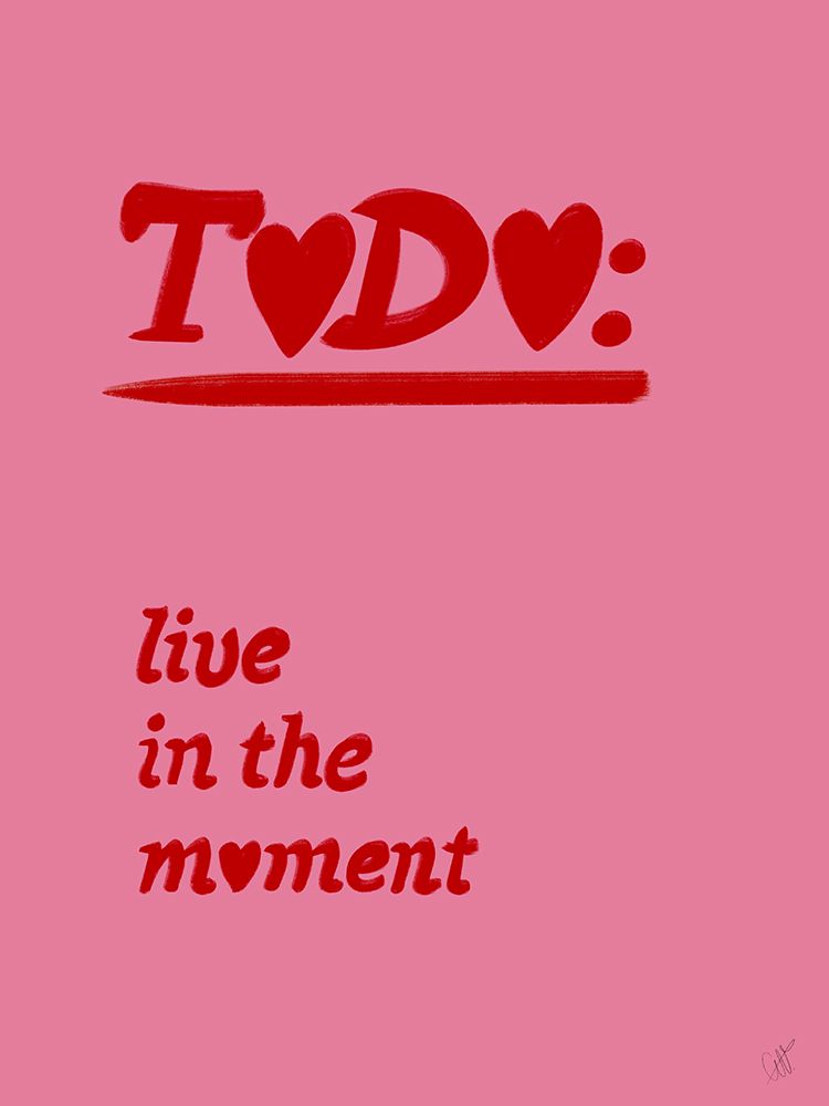 To do art print by Anne-Marie Volfova for $57.95 CAD
