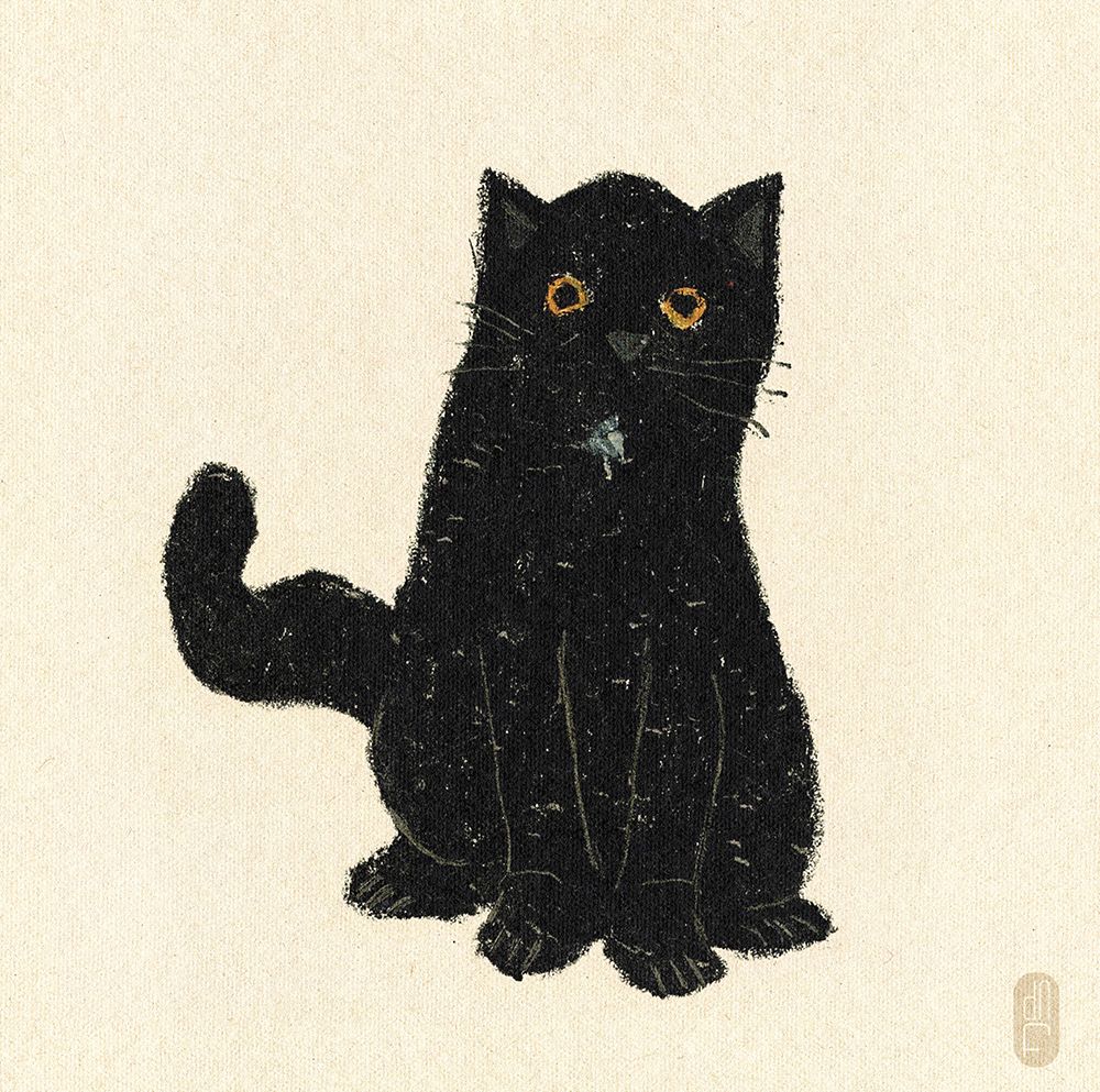 Humphrey the Cat art print by Dianne Nicole Fernando for $57.95 CAD