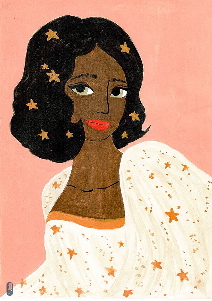 Ziegfeld Girl art print by Dianne Nicole Fernando for $57.95 CAD